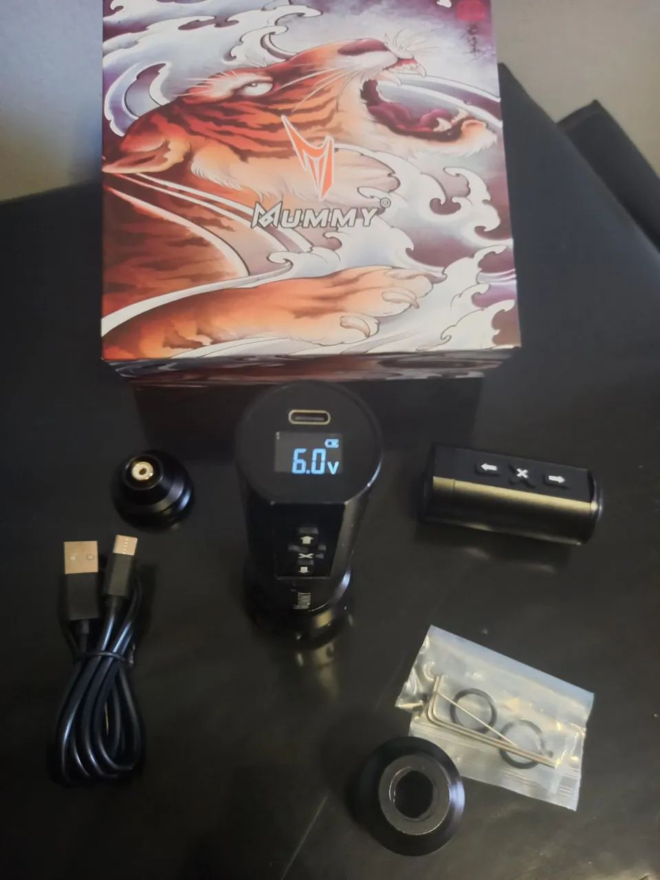 MÁQUINA PEN TATTOO -  MUMMY B2 COM DUAS BATERIAS. - Foto 3