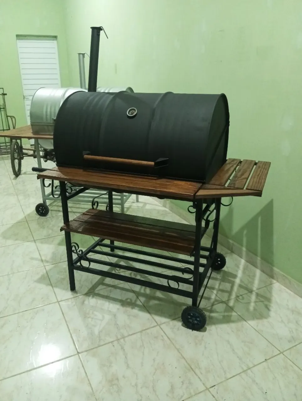 Churrasqueira em tambor