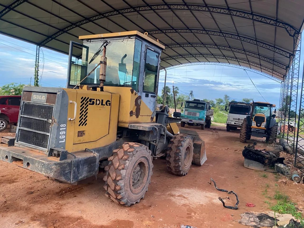 Vendo carregadeira sdlg 918 ano 2012  - Foto 3