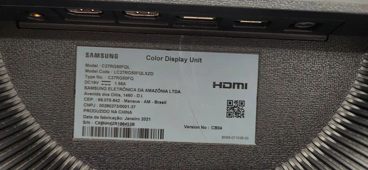 Monitor Curvo Samsung 27" Polegadas 240Hz - Foto 5