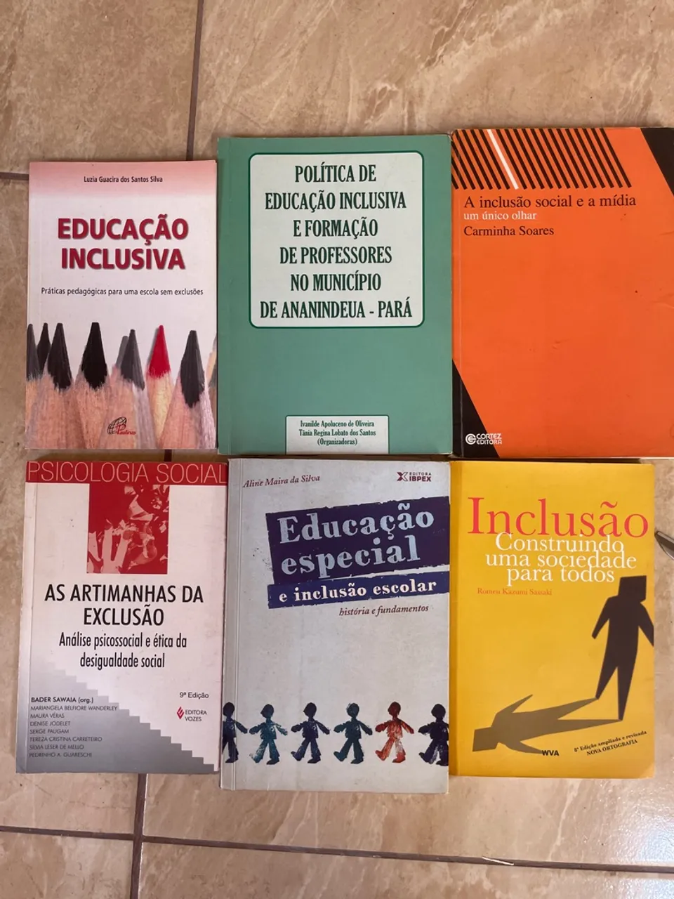 Livros sobre Educação Inclusiva