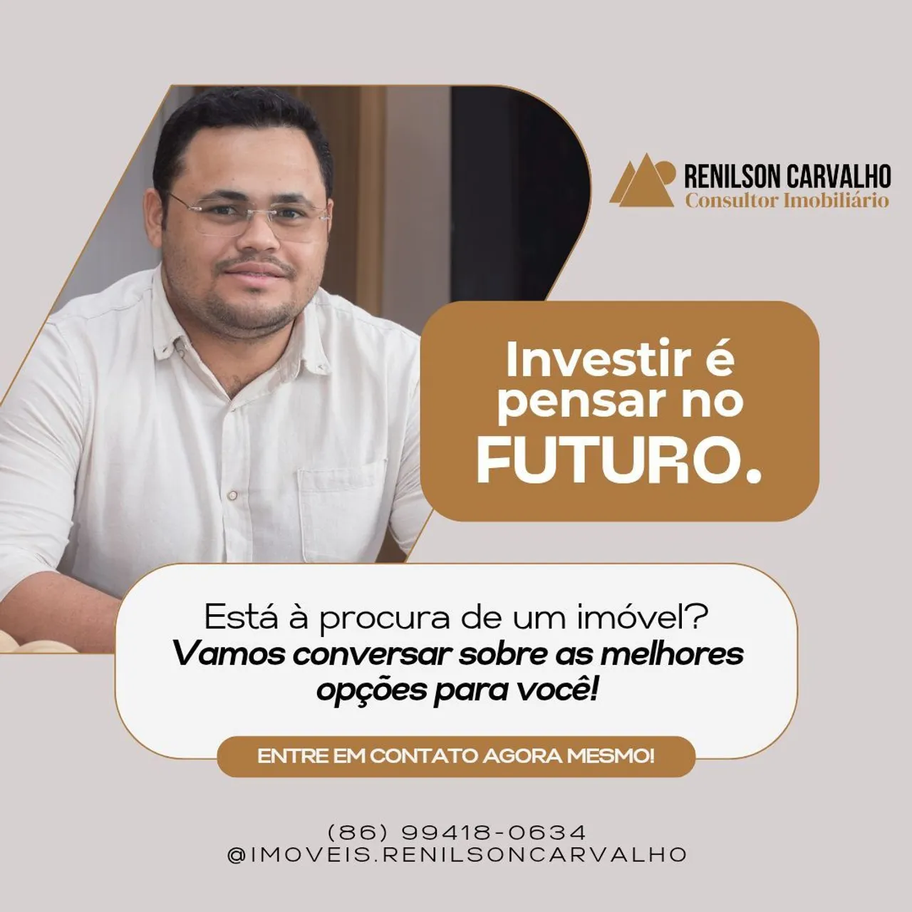 RENILSON CARVALHO - CONSULTOR IMOBILIÁRIO - CRECI 03743