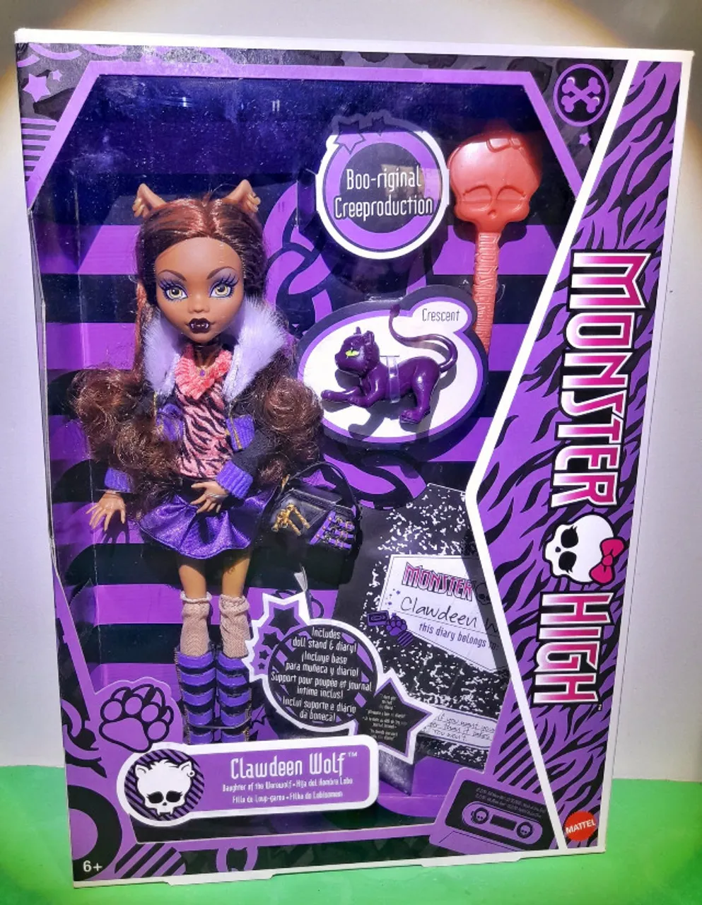 Boneca Monster High Creeproduction Clawdeen Frankie Stitched in Style