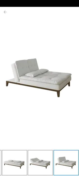 Sofá Cama 3 lugares - SemiNovo - Foto 6