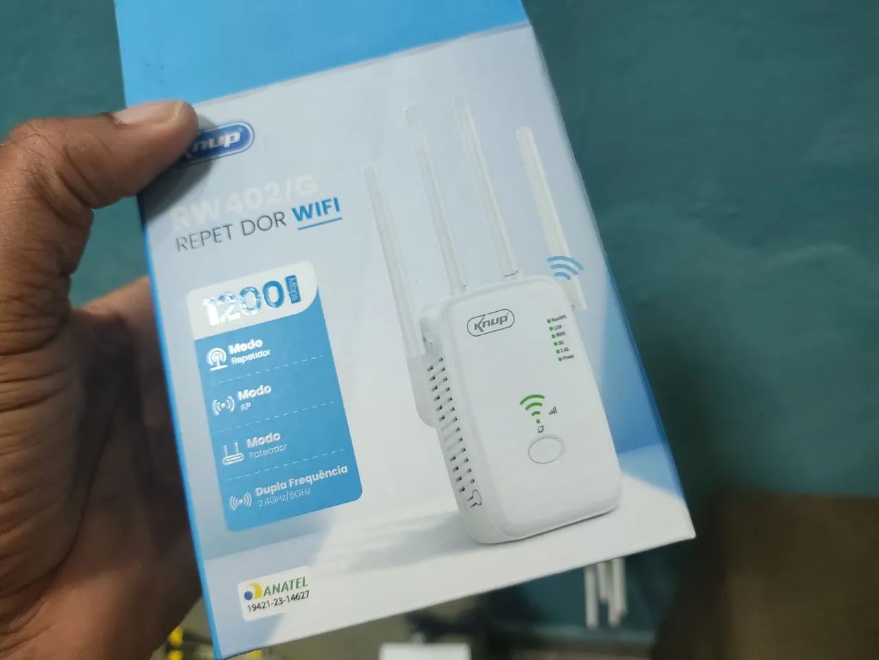 Repetidor wi-fi knup 402/G modem - Foto 3