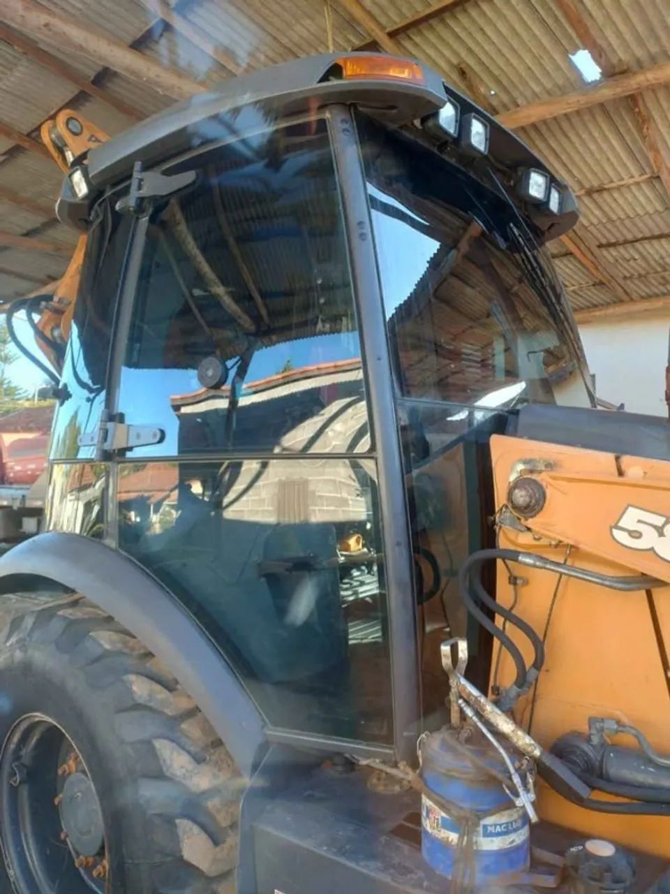 Retroescavadeira case 580n 2019 - Foto 4