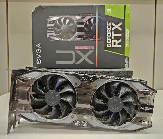 Placa de vídeo EVGA RTX 2060 Super 8GB XC Ultra Dual Fan LED Top
