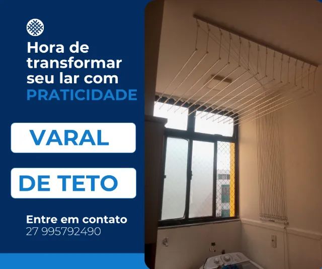 Varal de teto