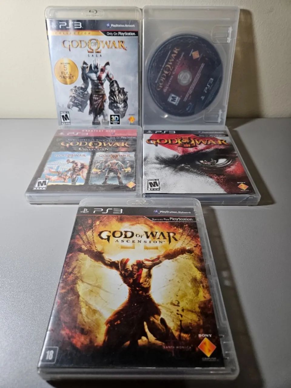 Coleção Completa God of War - PS3