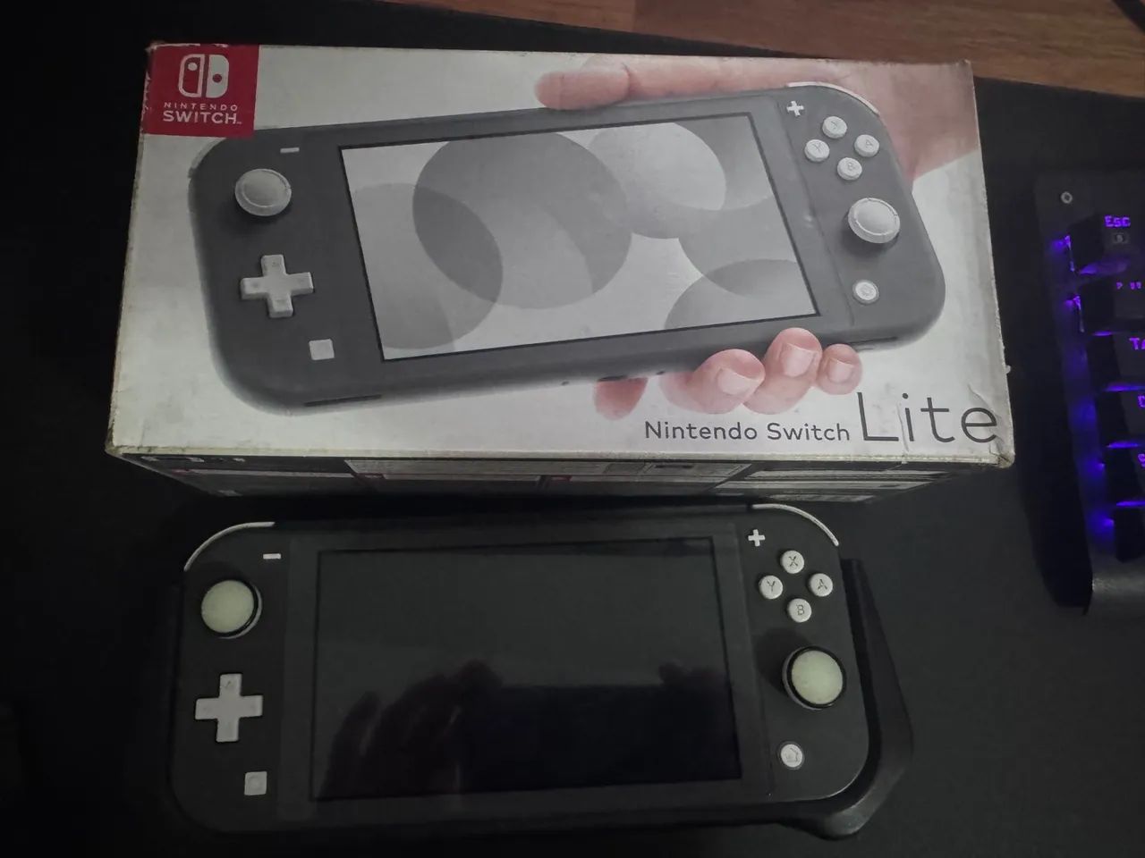Nintendo Switch Lite Cinza (Desbloqueado) - Foto 3