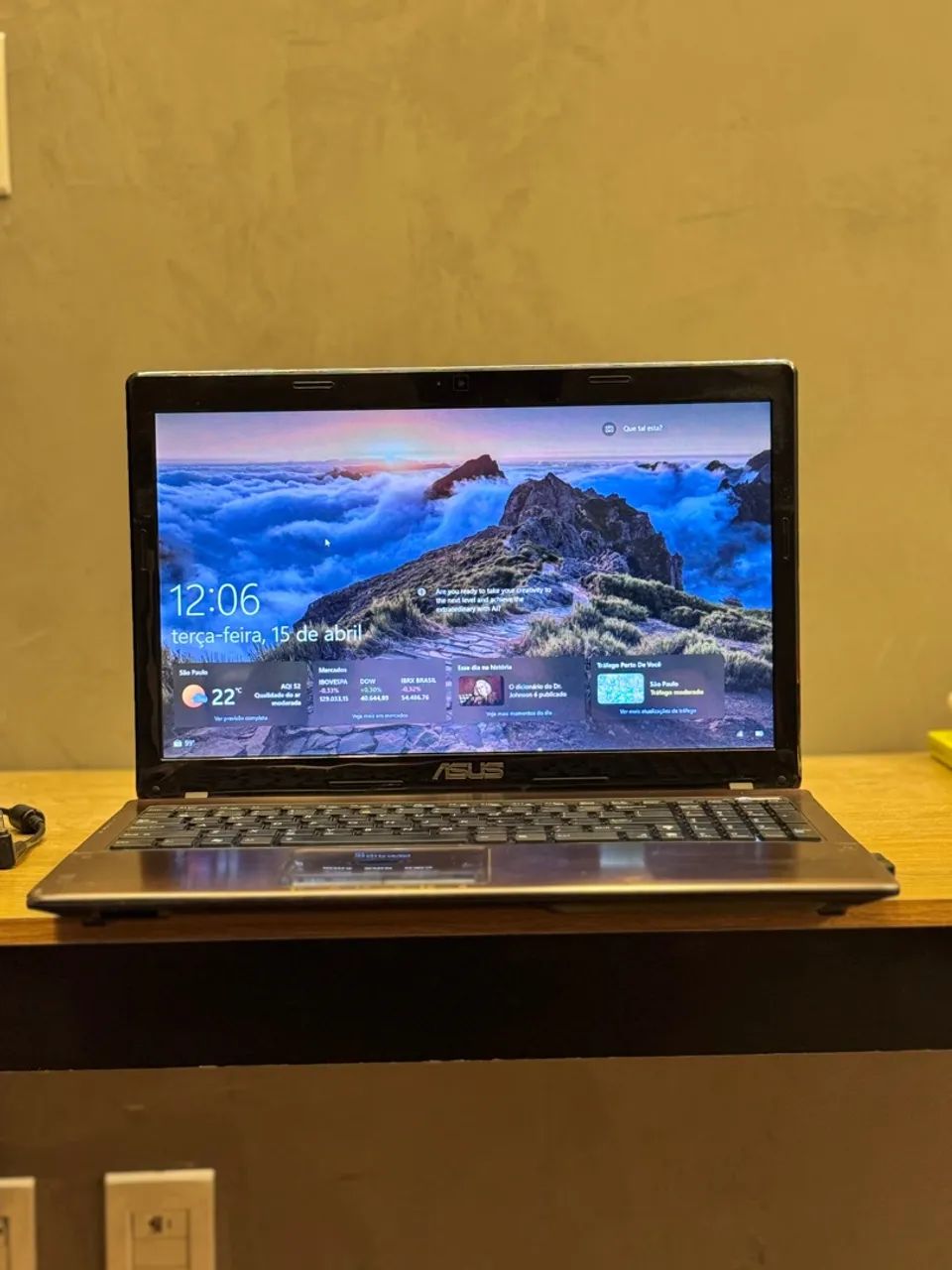 Notebook ASUS Intel i7 8g RAM HD 512G 2.20Ghz Zerado - Foto 4