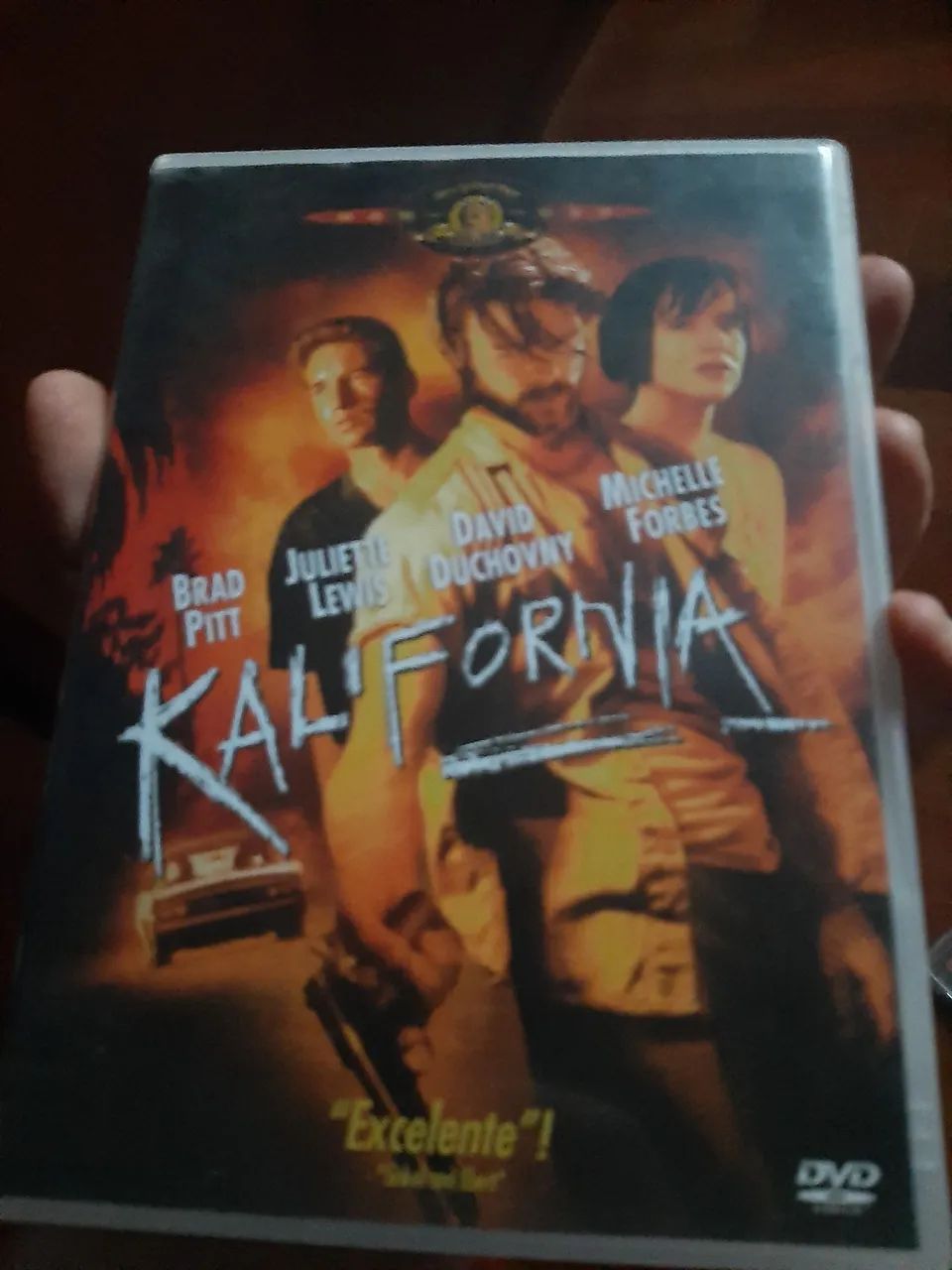 DVD Kalifornia - Brad Pitt, Juliette Lewis (novo)