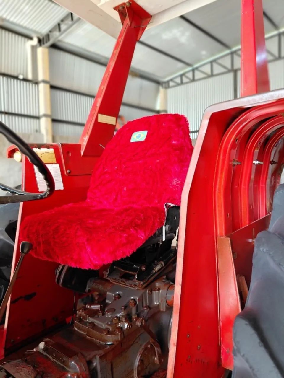 Massey Ferguson 290 ano 1987 trator muito conservado com conjunto frontal tatu sem detalhe - Foto 3