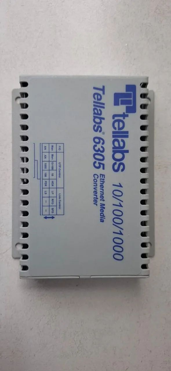 Conversor de mídia Ethernet Tellabs 6305