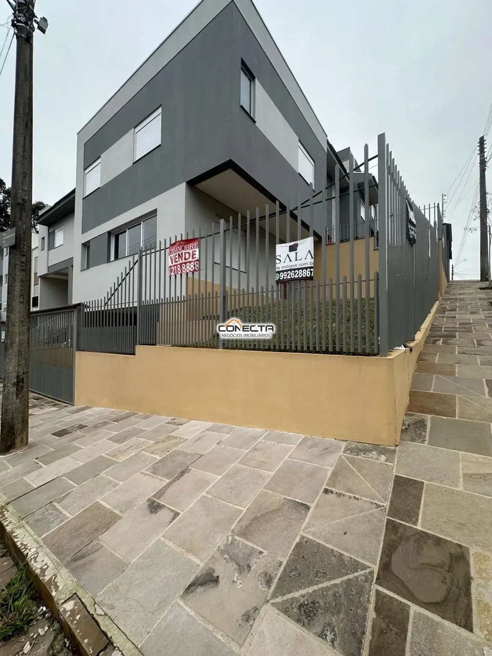 Sobrados em construção, Entrega prevista dezembro/2022. CASA 2 Tríplex com área de 133,78m