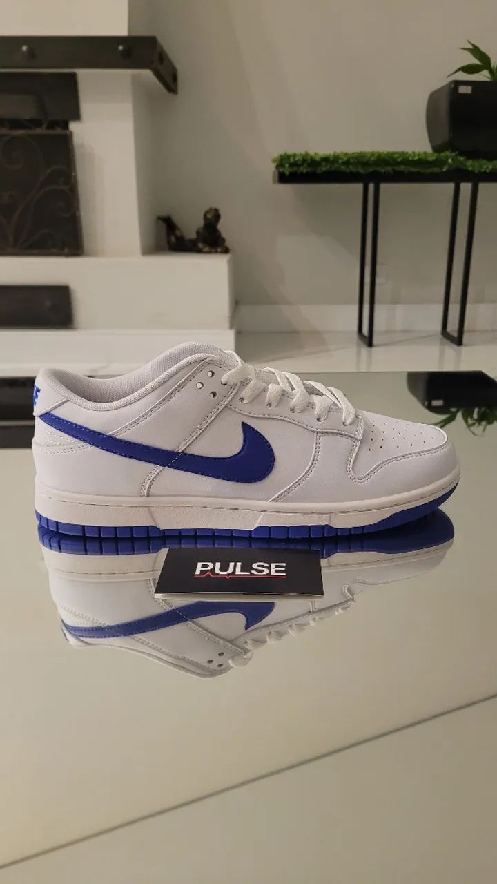 Nike Dunk Low Hyper Royal - tamanho 40, original