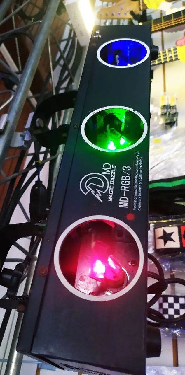 Laser rgb 400mv 3 saídas  - Foto 2