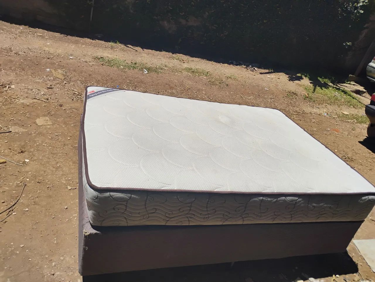 Cama Box casal com colchão da Ortobom  - Foto 2