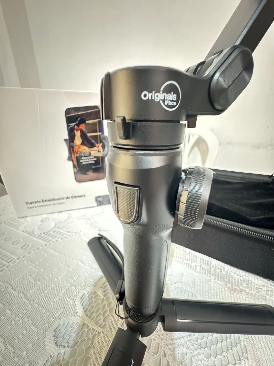 Suporte Estabilizador de câmera (Iplace original)  - Foto 4