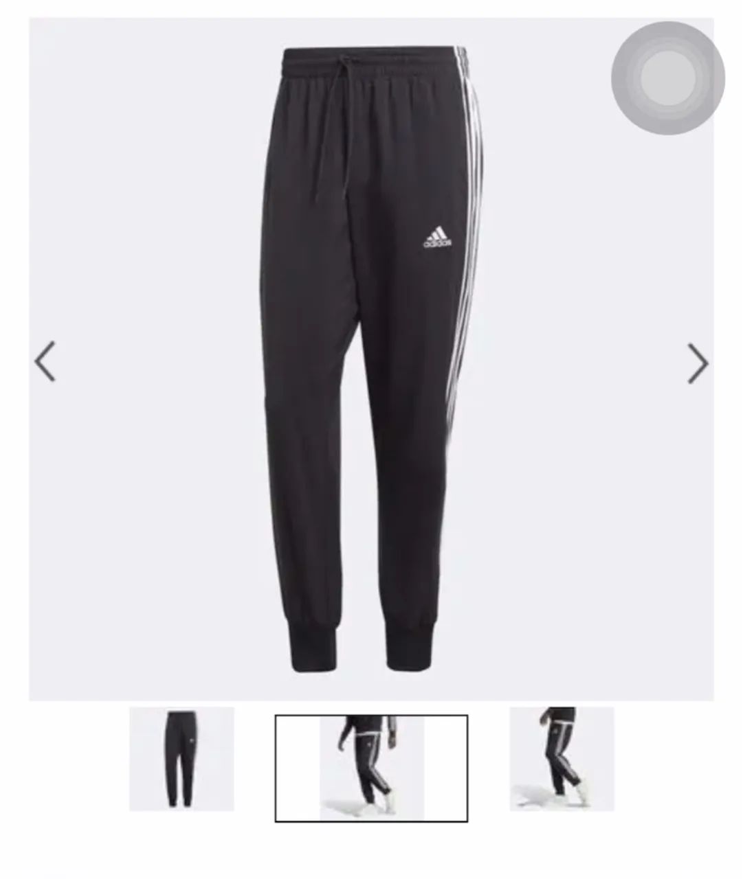 Calça Adidas 3 listras - Conforto e Estilo - Foto 2
