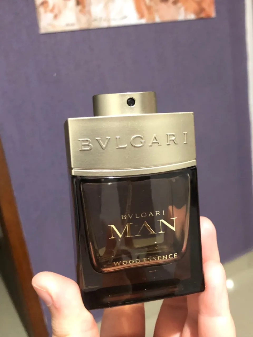 Frasco puro original Perfume BVLGARI MAN WOOD ESSENCE 60 ml