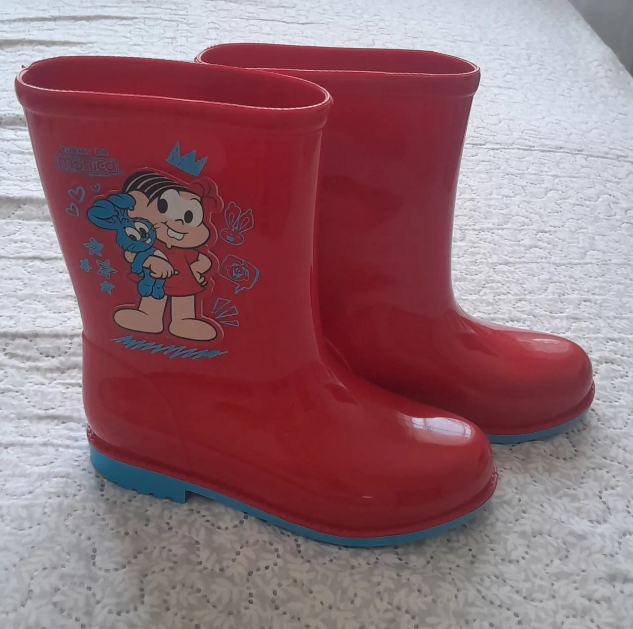 Botas de Chuva da Turma da Mônica