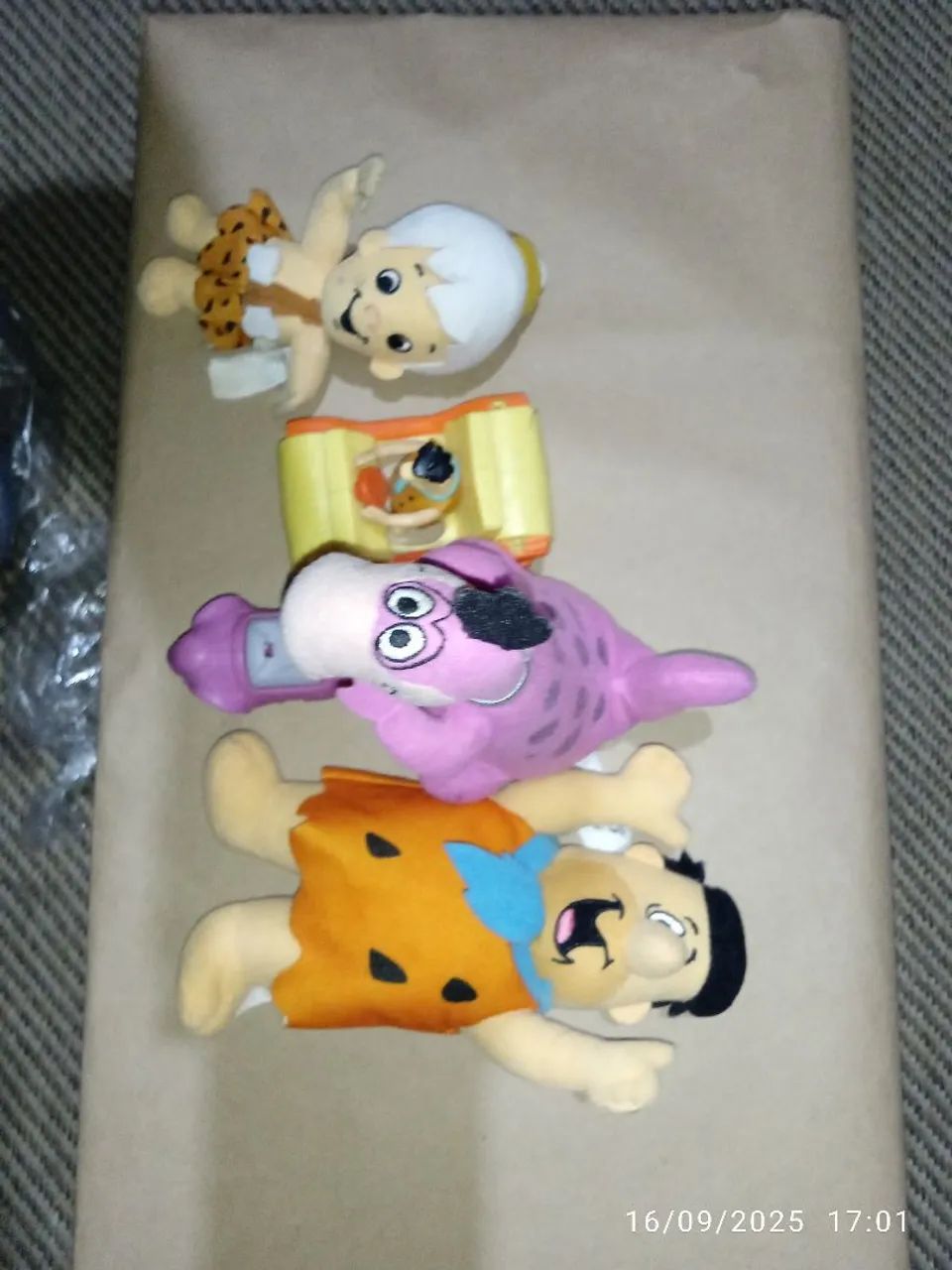 Coleção de brinquedos Flintstones do McDonald's. Kit com 5 peças  - Foto 4
