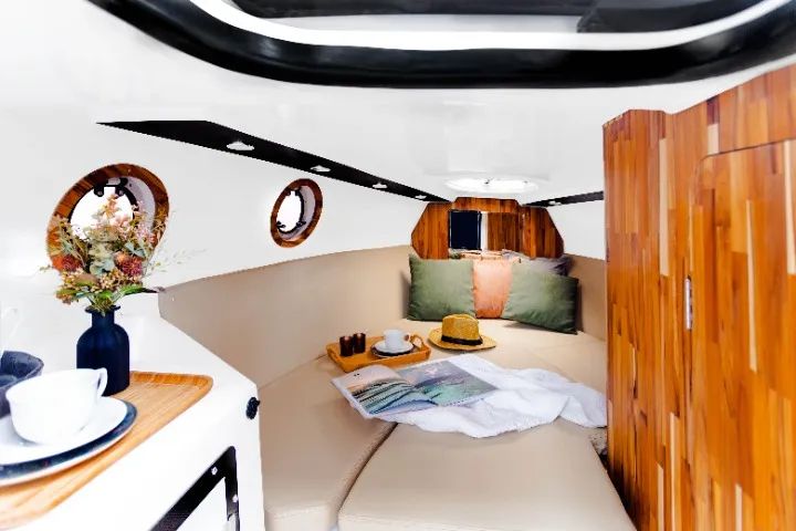 Lancha NHD 265 Cabinada 2025 com Mercury 250hp 4T - Zero Milhas - Foto 8