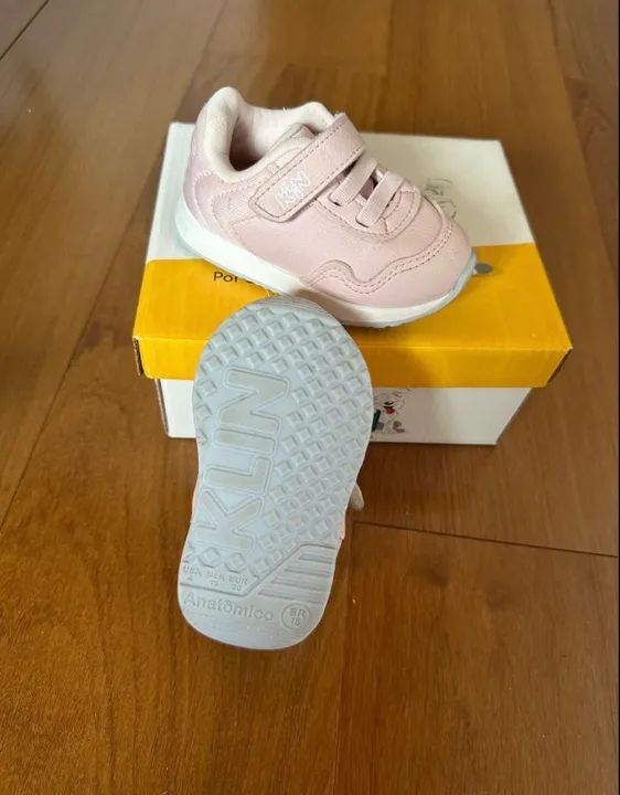 Tênis Klin rosa TAM 18 - Foto 4