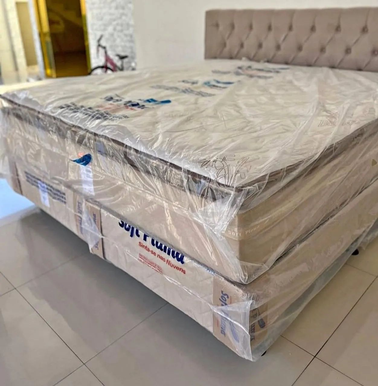 Cama Box Super King com Pillow Top - Entrega Imediata - Foto 4