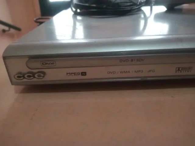 aparelho  leitor dvd com controle usado para reapromeitar peças - Foto 3