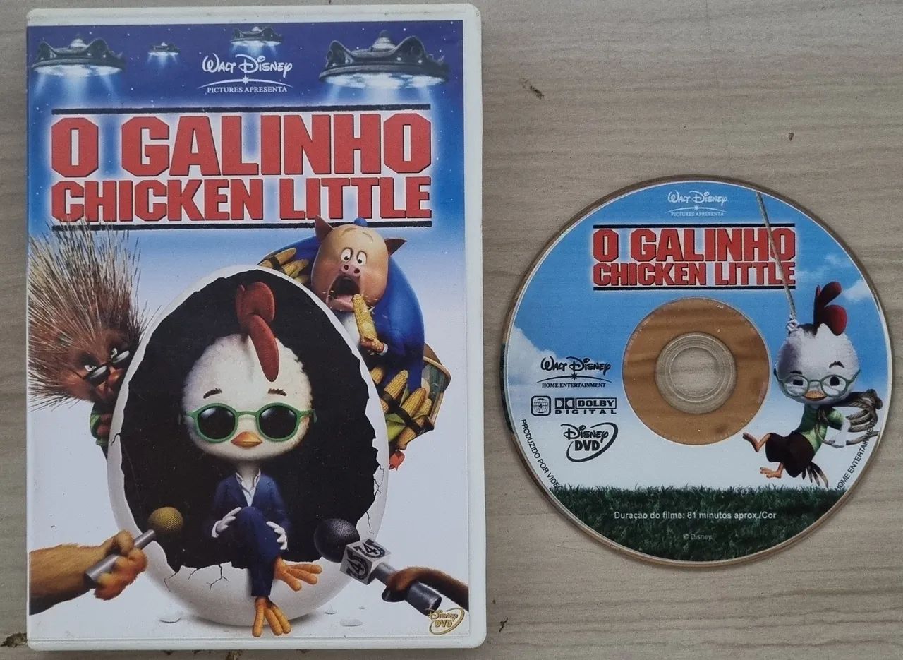 DVD - O Galinho - Chicken Little - Original
