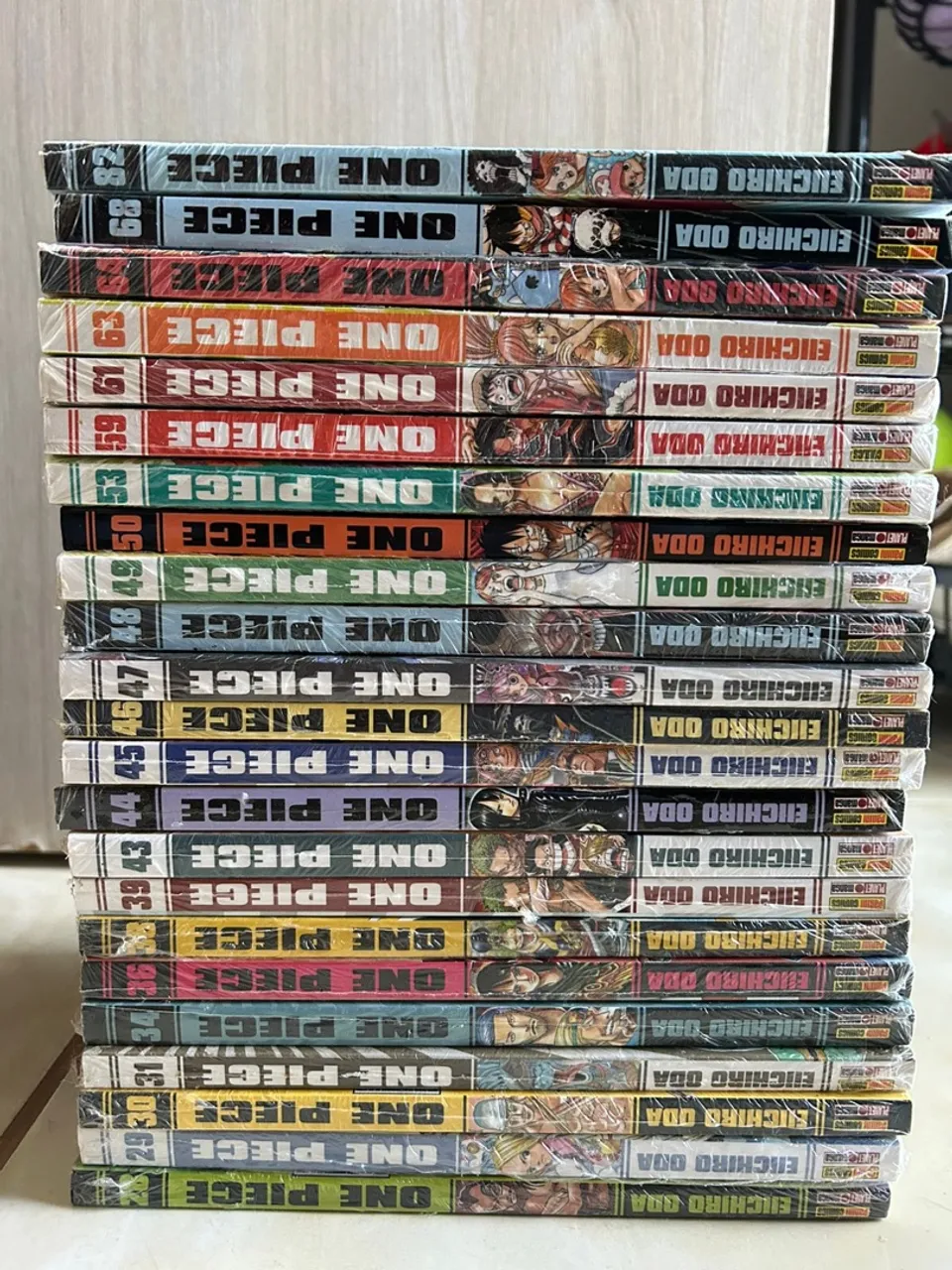 Coleção Completa Mangás One Piece (Volumes 01 a 25)