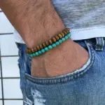 Kit de Pulseiras de Miçanga Masculina - Foto 3