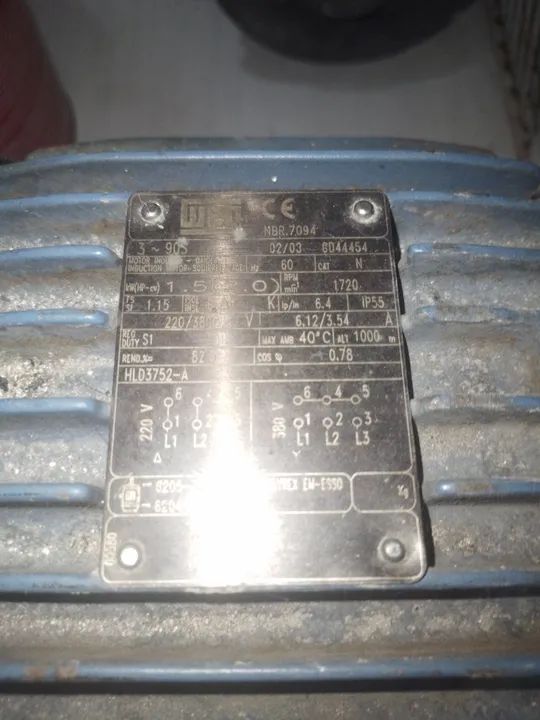 Motor Elétrico Industrial Usado - Foto 6