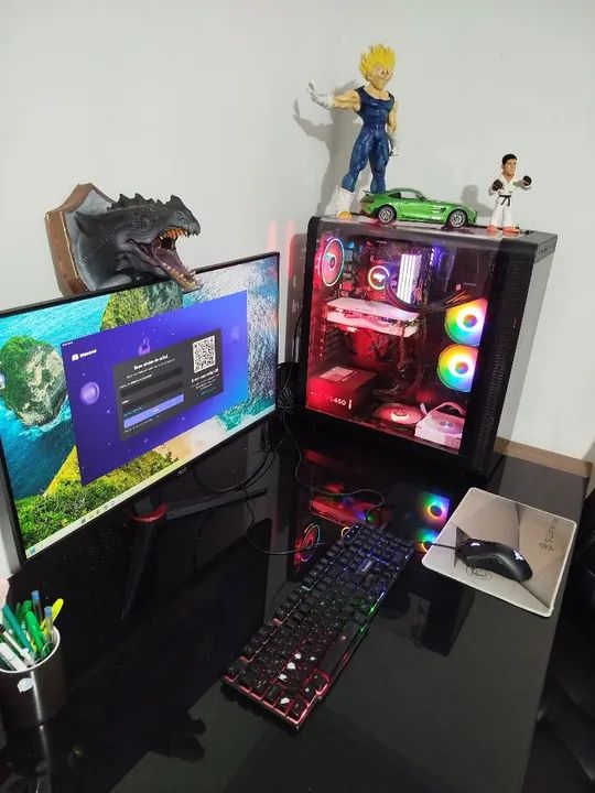 Estação completa de Pc gamer !  - Foto 3