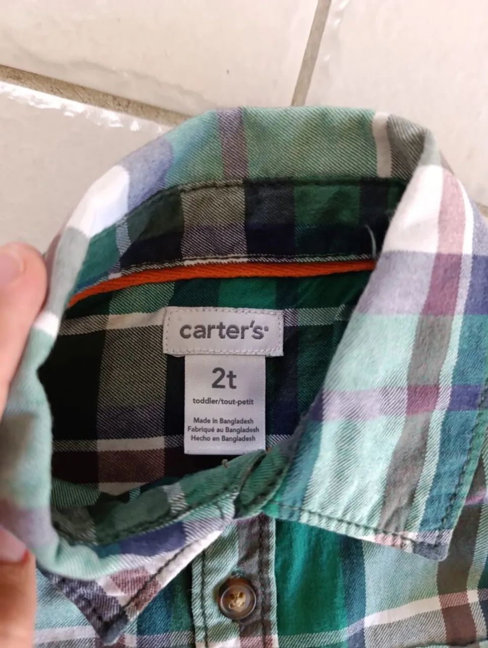 Camisas Xadrez 1 e 2 anos - Foto 3