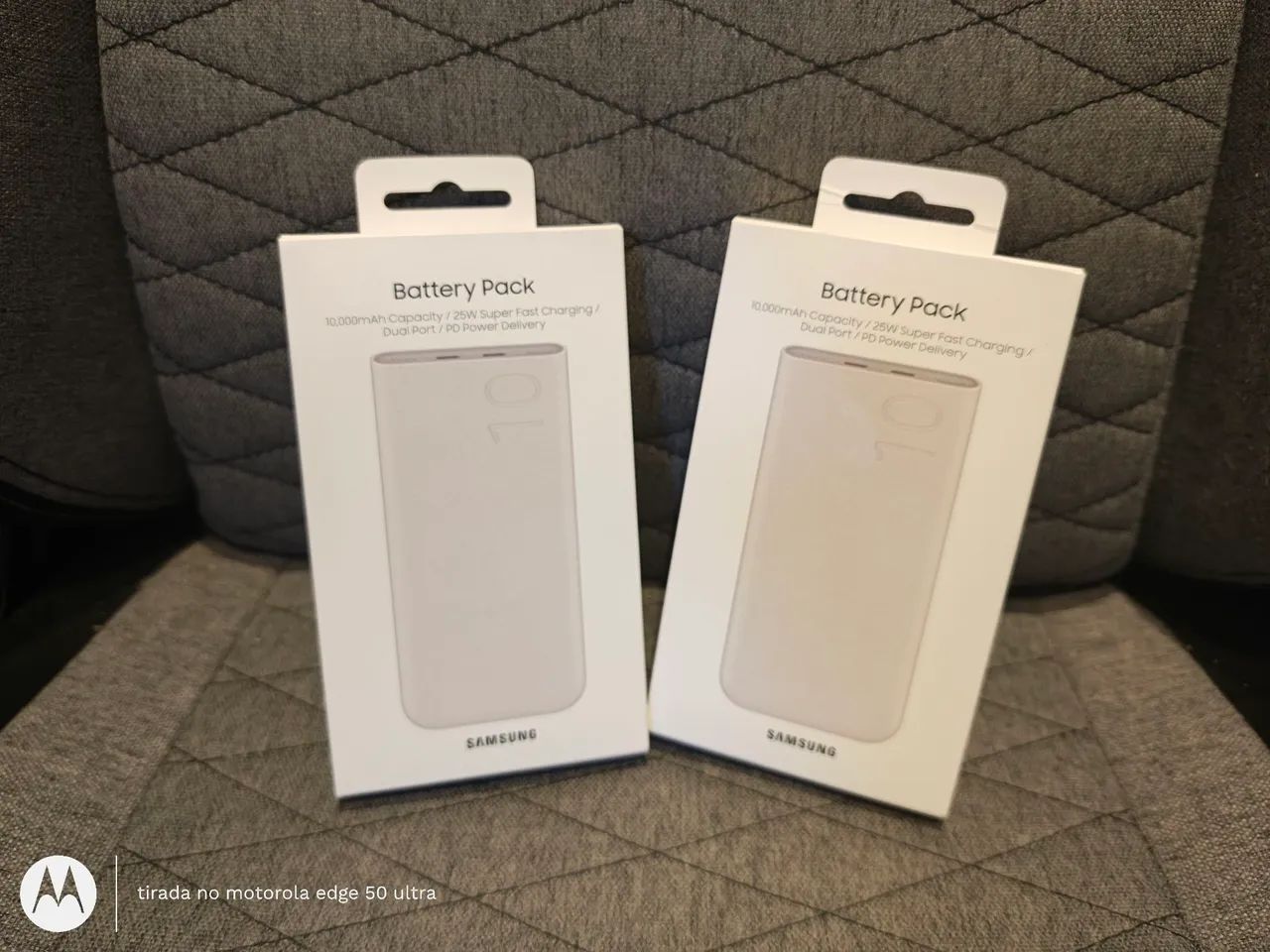 Carregador Portatil RAPIDO Original Samsung (Power Bank) LACRADO Barra/ RJ