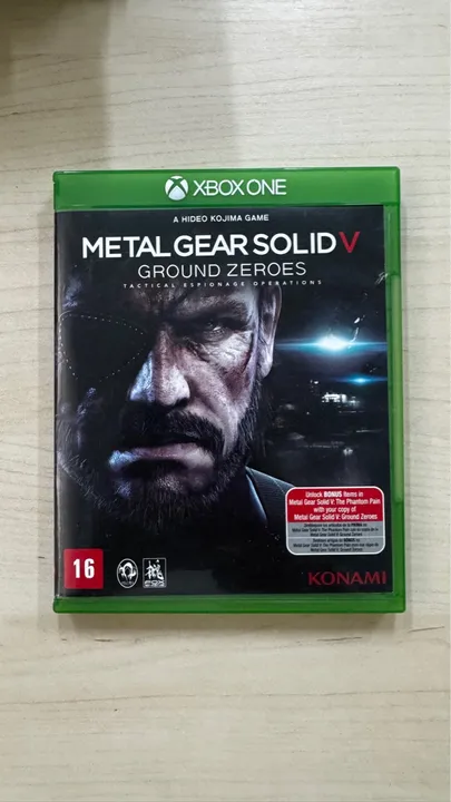 Metal Gear Solid V: Ground Zeroes - Xbox One, Usado