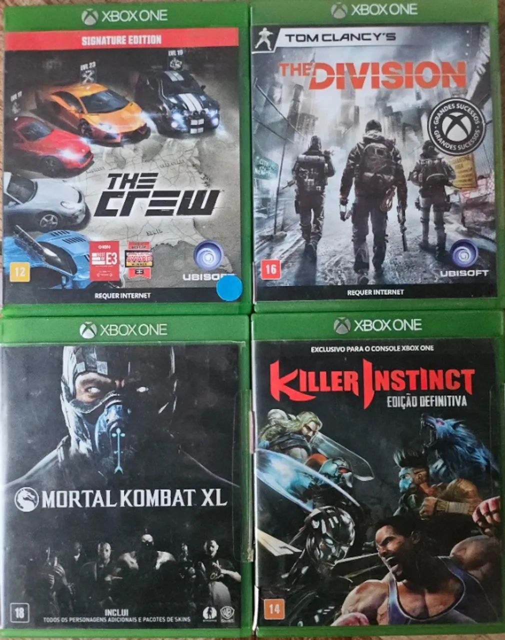 Jogos Originais Para Microsoft Xbox ONE & Séries FAT / S / X Mídia