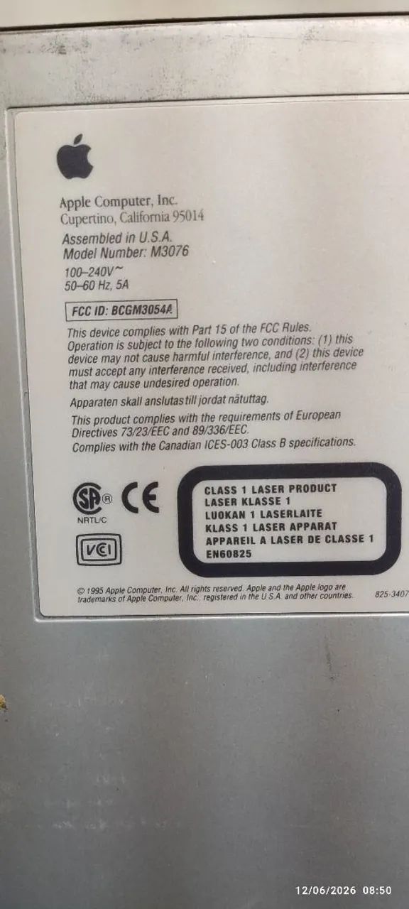 Macintosh Performa 6320CD Vintage - Completo com Caixa Original - Foto 4