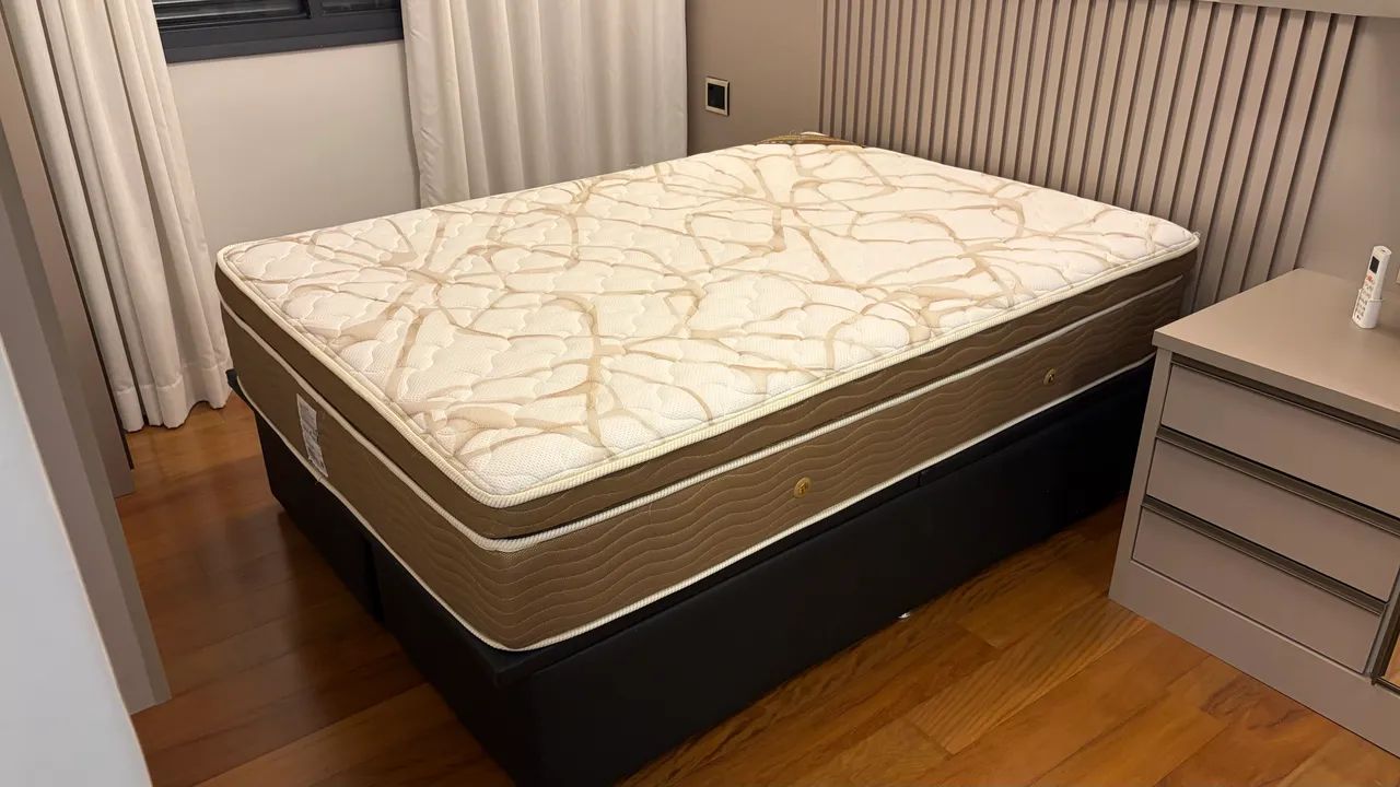 Cama box com bau casal  - Foto 2