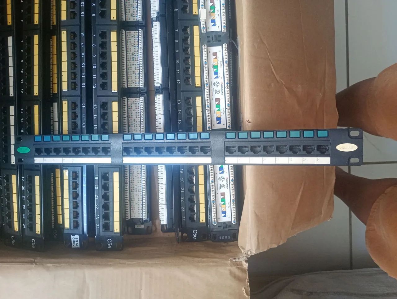 Patch panel cat.5e - Foto 5