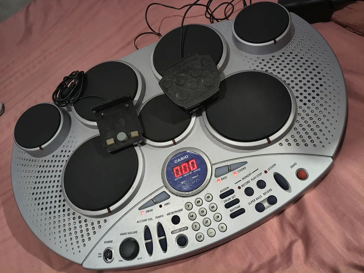 Bateria eletrônica Casio Ld80  - Foto 4