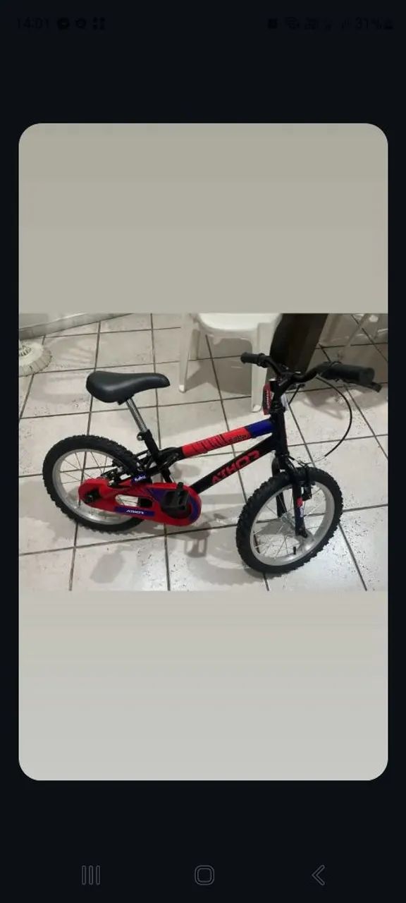 Bicicleta nova aro 16