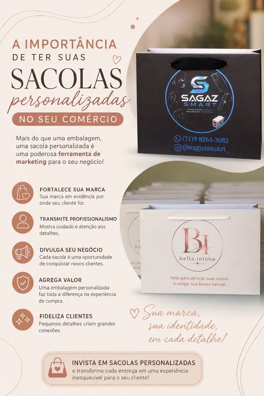 Sacolas Personalizadas 
