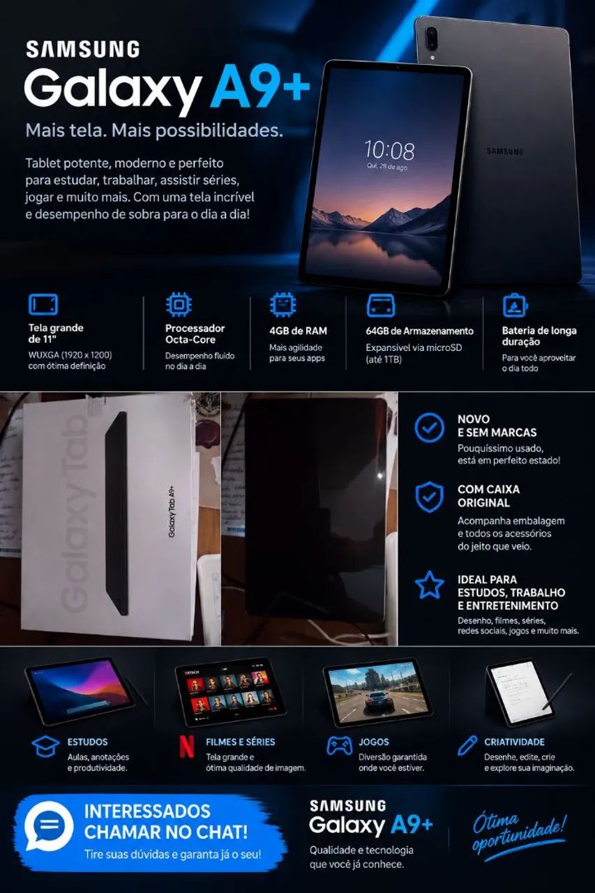 Tablet Samsung a9+