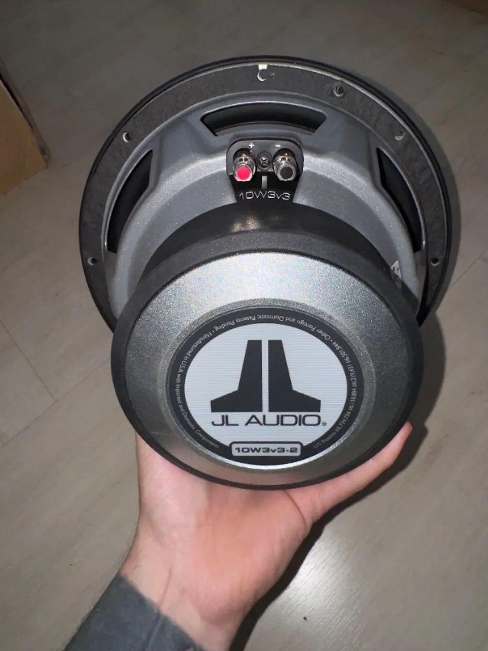 Subwoofer Automotivo 10 Polegadas JL Audio 10W3v3-2 500W - Foto 2