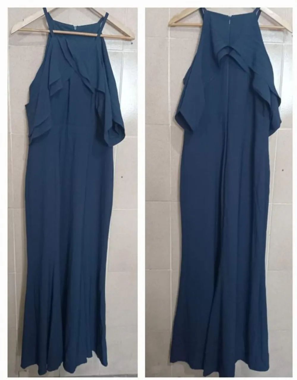 Vestido festa longo tam G 