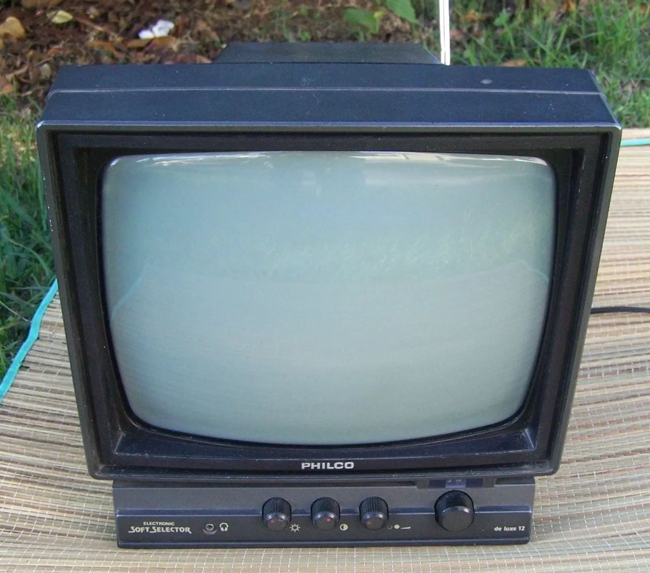 TV Philco de luxe vintage colecionadores funcionando